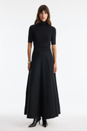 Knit Flared Skirt