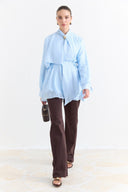 Margiela Ibiza Brooch Shirt - Blue