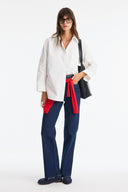 Samba Button-Down Shirt with Pocket Detail