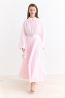 Voile Flared Skirt - Pink