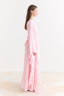 Senna Peplum Dress - Pink