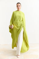 Tünel Detaylı Abaya
