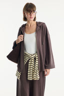 Zip-Up Comfortable Trouser Set