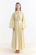 Voile Flared Skirt - Yellow