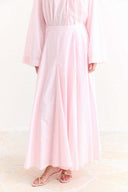 Voile Flared Skirt - Pink