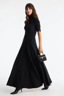Knit Flared Skirt
