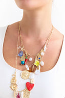 Chain Necklace with Accessories - Mix
