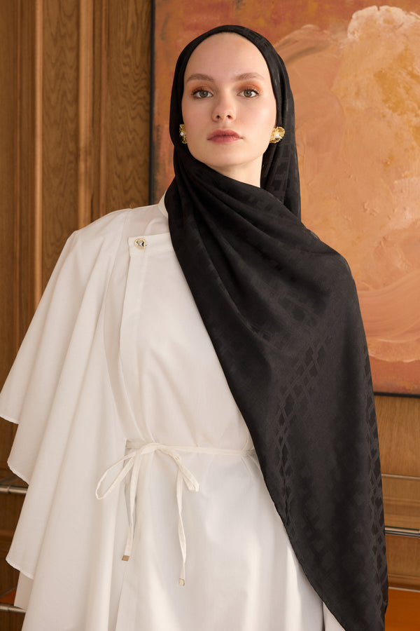 Jakar Şal - Siyah