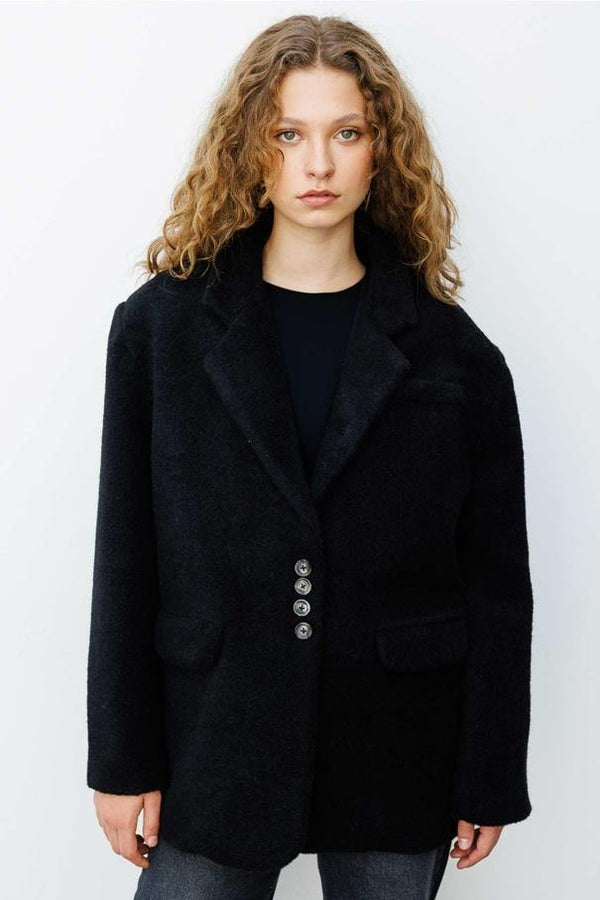 Alaska Kruvaze Blazer - Siyah