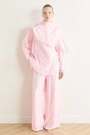 Allerli Dantel Detay İbiza Takım - Pembe