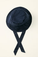 Bağlama Detaylı Bucket Şapka - Lacivert