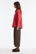 Samba Button-Down Pocket Detail Shirt