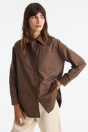 Samba Button-Down Pocket Detail Shirt
