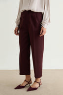 Cigarette Pantolon - Bordo