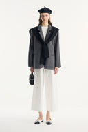 Single-Button Cupra Blazer Jacket