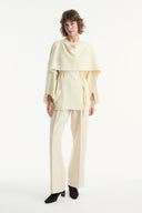Cable Knit Sweater - Beige