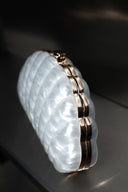Deniz Kabuğu Clutch Abiye Çanta - Sedef