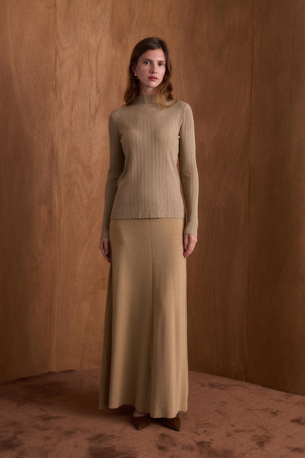 Dik Yaka Triko Body - Camel