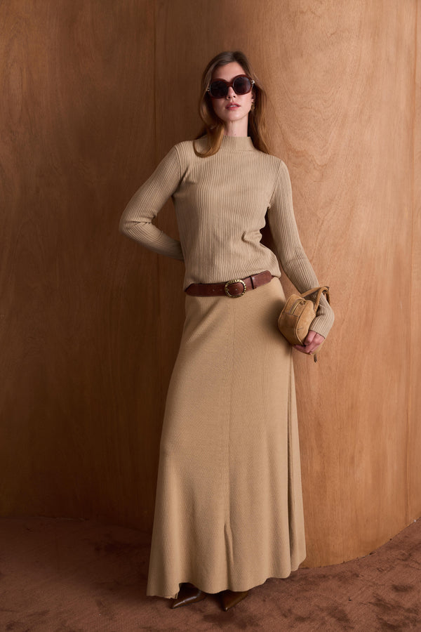 Dik Yaka Triko Body - Camel