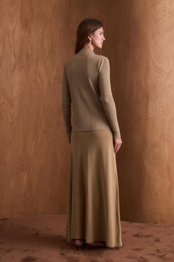 Dik Yaka Triko Body - Camel