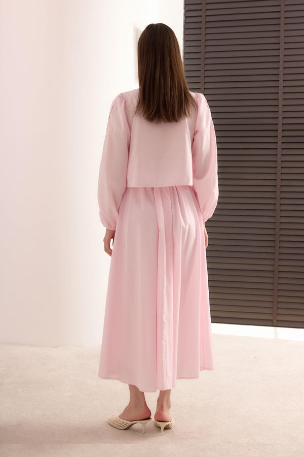 Elior Fistolu Gold Dacron Takım - Pembe