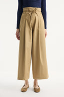 Geniş Paça Gabardin Pantolon