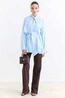 Margiela Ibiza Brooch Shirt - Blue