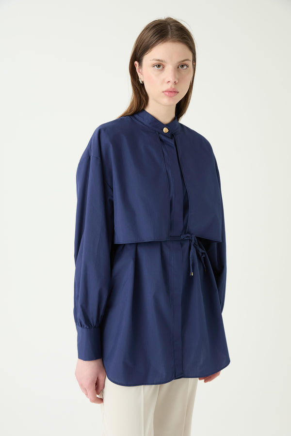 Linda Allerli Dacron Gömlek - Lacivert