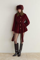 Mary Kemerli Goldfox Kaban - Bordo