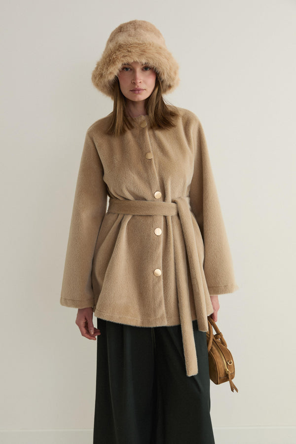 Mary Kemerli Goldfox Kaban - Camel