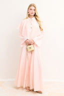 Nora Ruffled Hem Dress - Pink
