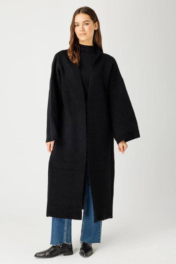 Oversize Hırka - Siyah