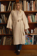 Oversize Hırka - Taş