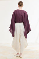 Wide-Leg Relaxed Fit Organic Linen Trousers - Ecru