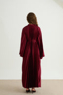 Premium Pilisoley Elbise - Bordo