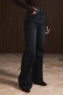 Regular Fit Denim Pantolon - Lacivert