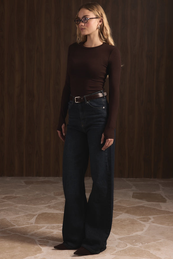 Regular Fit Denim Pantolon - Lacivert