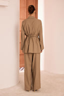 Rose Belden Bağlamalı Takım - Camel