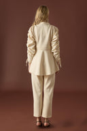 Sali Kol Tünelli Beli Kemerli Takım - Sarı