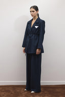 Selyne Yaka Detaylı Takım - Lacivert